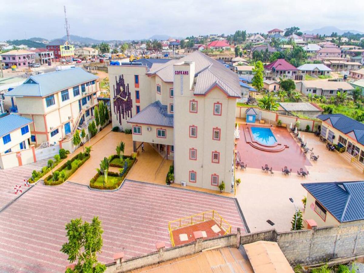 Cofkans Hotel Obuasi Exterior photo